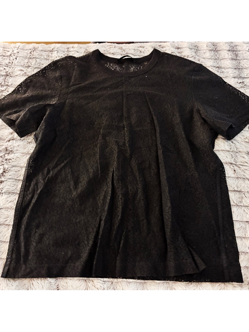 Helmut Lang Lace Tshirt